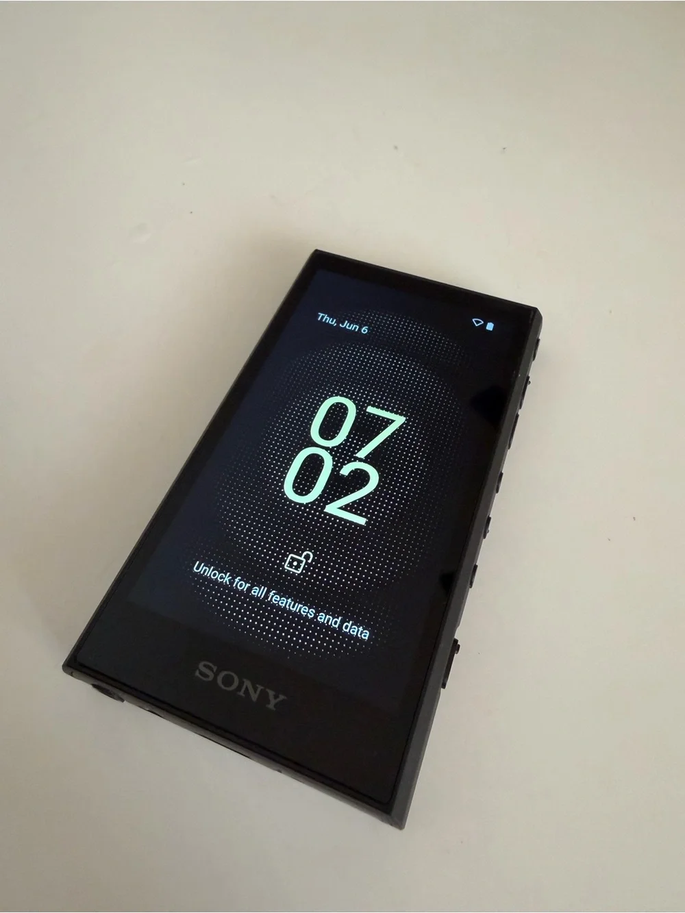 Sony Portable Media Player with Black Silicone Case